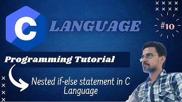 [HINDI]  C Programming Tutorial for Beginners - Nested if-else statement in C (Learn C in Hindi)