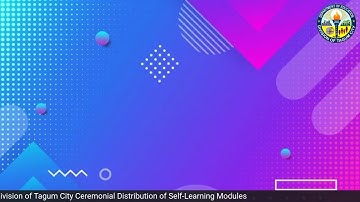 Ceremonial Distribution of Self-Learning Modules