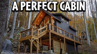 Modern Luxury Mountain Cabin Tour in Banner Elk, North Carolina!