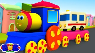 transport train more learning videos kids cartoon with bob the train