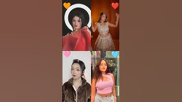 Who is Best?||Daizy Aziy 🆚 Nishu 🆚 Simpal Kherel 🆚 Bindass Kavya|| #trending #youtube #shorts