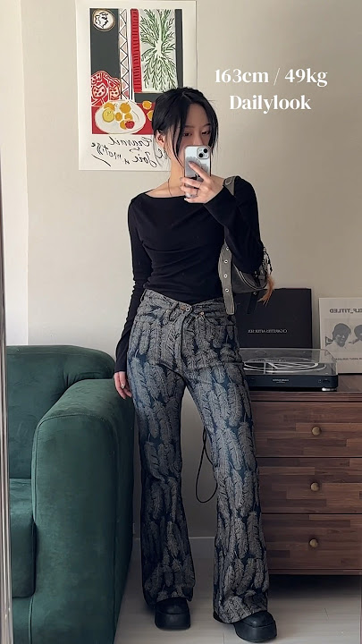 오랜만에 꺼내본 캐피탈 데님..🪶 #데일리룩 #봄코디 #dailylook #kapital #outfitideas