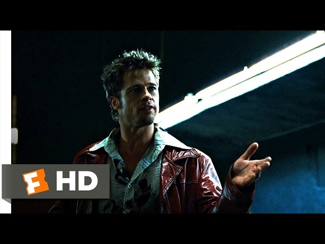 Fight Club (1/5) Movie CLIP - I Want You to Hit Me (1999) HD class=