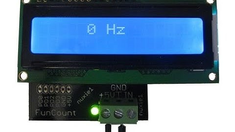 Frequency measurement using PIC18f452