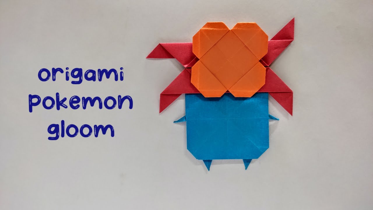 How To Make A Paper Origami Pokemon Gloom Easy Step By Step YouTube How To Make A Paper Origami Pokemon Gloom Easy Step By Step YouTube
