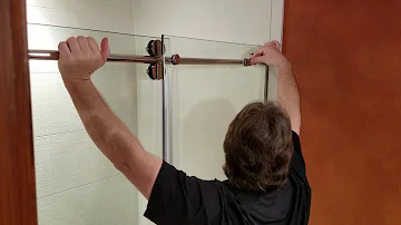 Napoli Straight Shower Door Care and Maintenance - English