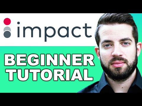 How to Create Impact Affiliate Marketing Account (for beginners)