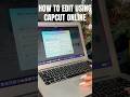 Use CapCut Online to Edit #capcut #capcutonline #CapCutXmasTips