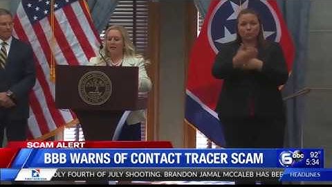 BBB warns of contact tracer scam