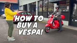 How to Buy a Vespa