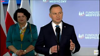 Konferencja Prasowa Andrzeja Dudy I Adama Niedzielskiego