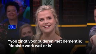 Yvon zingt voor ouderen met dementie: ‘Mooiste werk wat er is’ | Beau by RTL Talkshow 23,141 views 5 days ago 11 minutes, 7 seconds