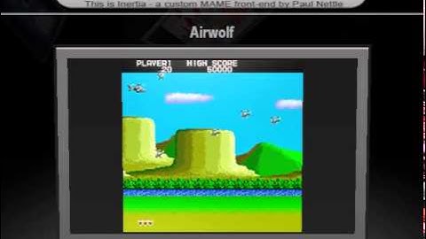 Inertia - custom MAME front end