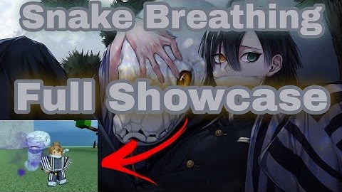 Snake Breathing Full Showcase | Kaburamaru Snake - Demon Slayer RPG 2 [Roblox]