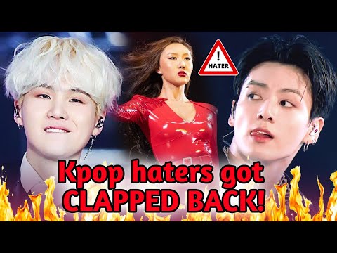 Times KPOP idols CLAPPED BACK at haters!