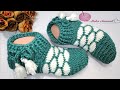 كروشيه هاف بوت بشكل جديد مع شرح مفصل لطريقه العمل واخذ المقاسات How to make half boot    crochet