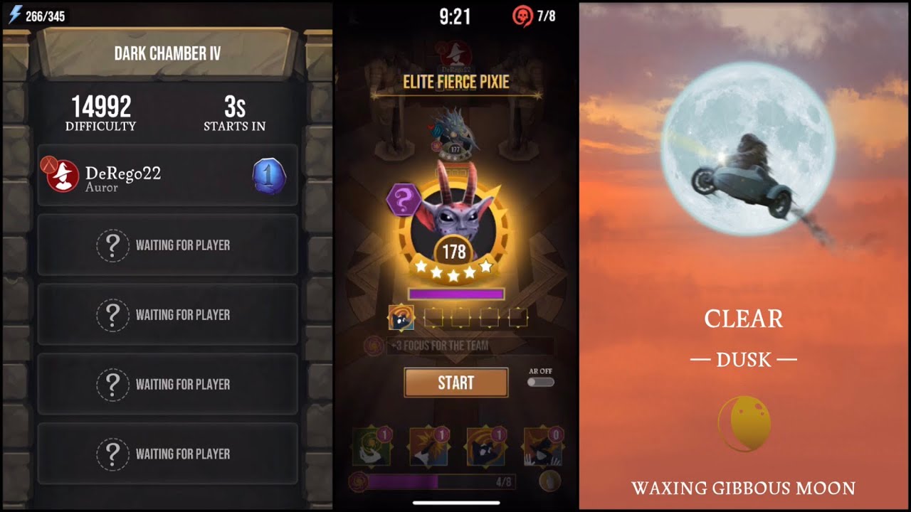 Wizards Unite - Dark Chamber 4 Solo!