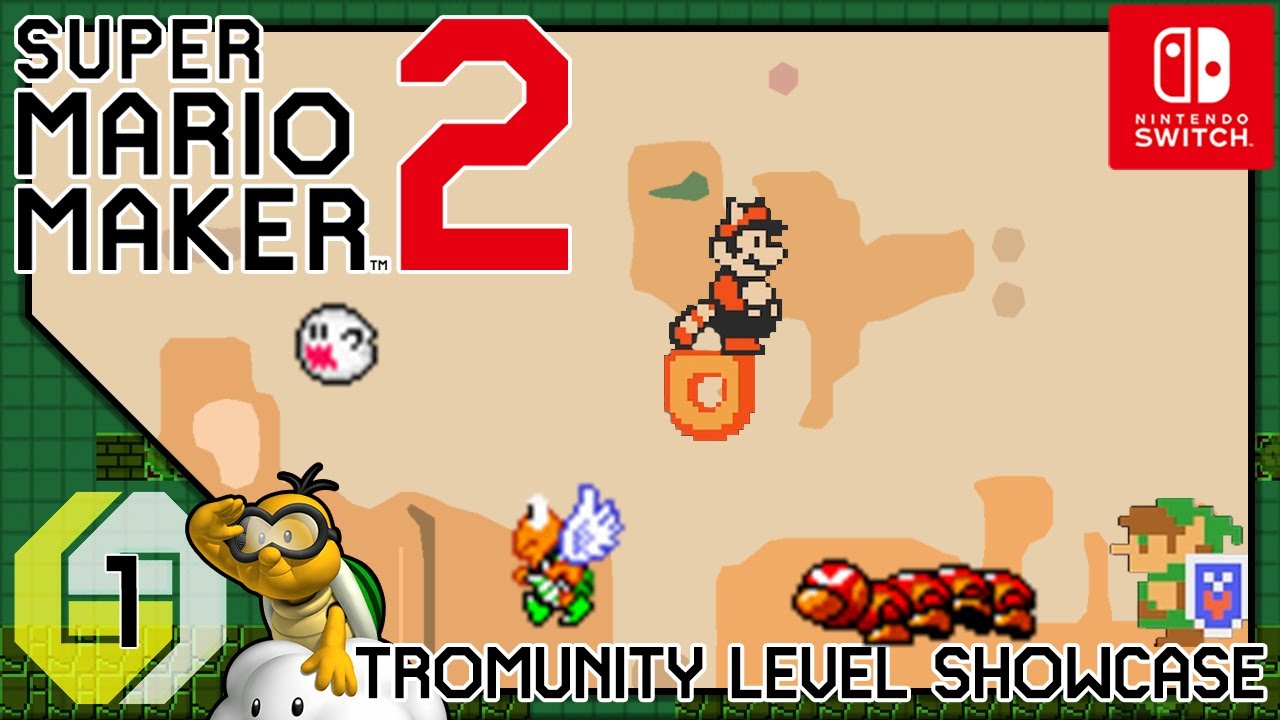Super Mario Maker 2 Tromunity Level Showcase ★ 1 ★ Deutsch - YouTube