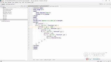 千锋Web前端教程：100 Ajax ajax chain promise