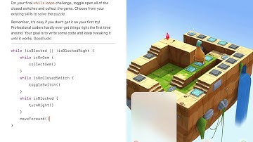 Swift Playgrounds - Learn to code 1 - While loops - You’re always right - Solution video