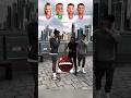 messi vs ronaldo vs mbappe vs Alisha Lehman ( NUTMEG CHALLENGE )🥵💀 #shorts #ronaldo #footballshorts