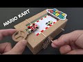 How to make super mario kart cardboard gamediy car racing game from cardboard