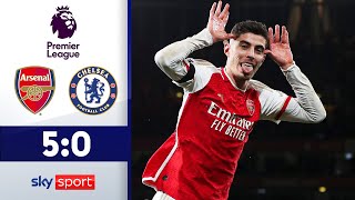 Havertz rechnet mit Ex-Klub ab! | FC Arsenal - FC Chelsea | Highlights - Premier League 2023/24