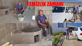 Yeni̇ Evi̇mi̇zi̇n Siva Tami̇rati Yapiyoruz Gülleri̇mi̇z Çok Güzel