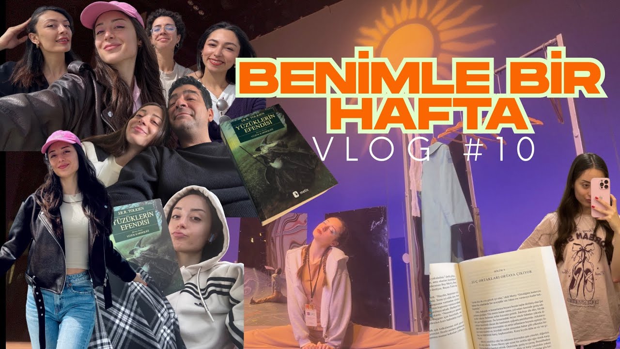 İlk Defa Yüzüklerin Efendisi Okuyorum🧙‍♂️🧝🏻‍♀️ | Benimle Bir Hafta Vlog