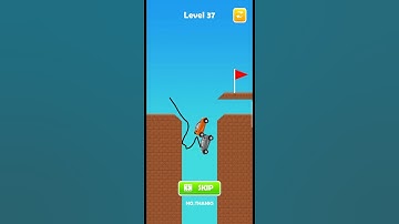 Draw bridge puzzle||Level 37 complete||#3dgame#game#shorts #viralshorts