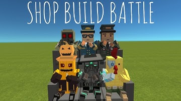 Shop build battle in Simple Sandbox 2!