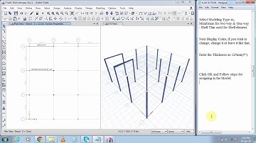 HOW TO DEFINE SLAB SECTION IN ETABS V16