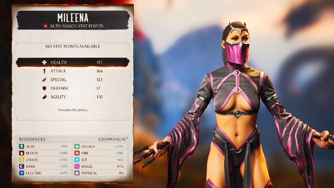 Mortal Kombat 1 - Invasions: Season 13 - Storms (My Mileena Stats)