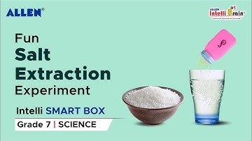 ALLEN Intelli SMART Box| How Salt is made?| Science Activity Kit for Grade 7