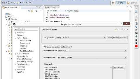 Hello World C++ Project - Eclipse