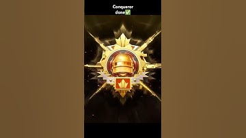CONQUEROR DONE✅ #shortsfeed #shorts #conqueror #rankpush