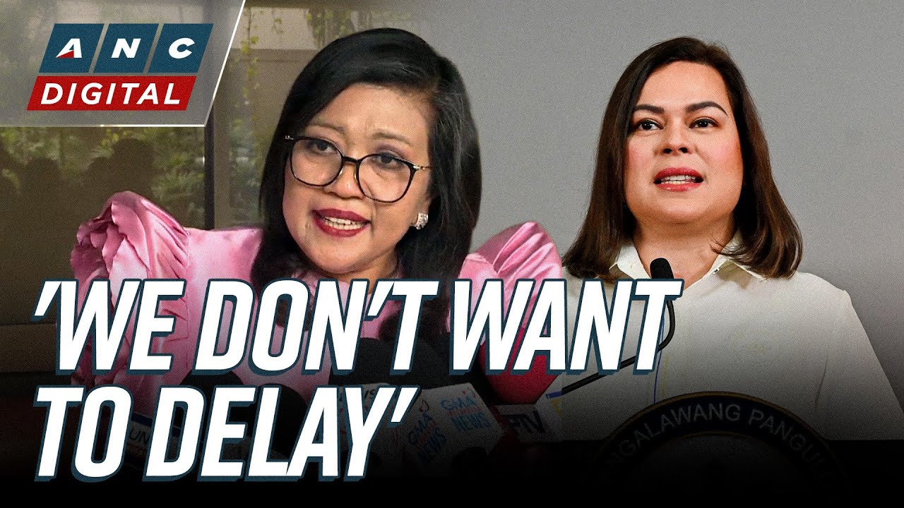 Luistro: Justice panel eyes March 2-4 deliberations on VP Sara impeachment | ANC