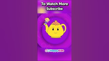 I Am A Little Teapot #happykidstv #PattiePixieshow