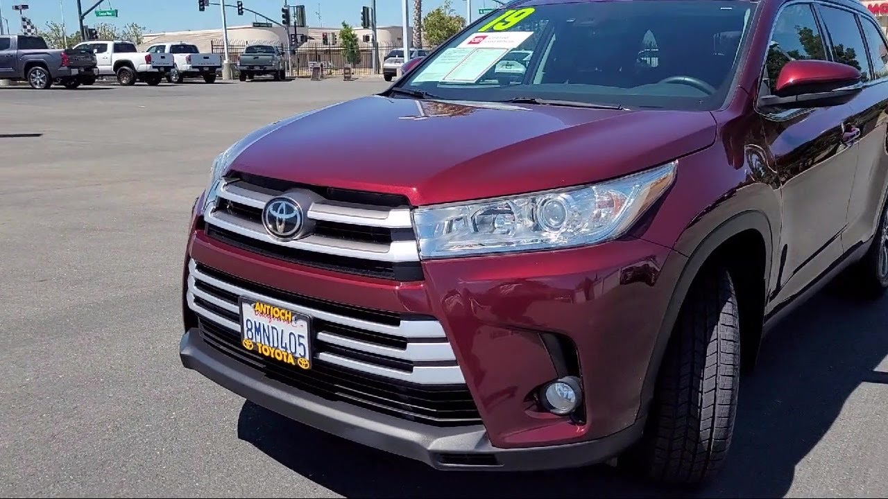 2019 Toyota Highlander Antioch Pittsburg Brentwood Concord Walnut Creek ...