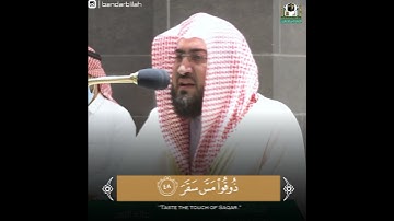 تلاوة خاشعة للشيخ د. بندر بليلة | من سورة القمر ~ فجر ١٤ صفر ١٤٤٣هـ