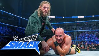 Cesaro suffers cervical strain at Seth Rollins’ hands: Talking Smack, Sept. 4, 2021
