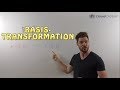 BASISTRANSFORMATION | Transformationsmatrix berechnen am BEISPIEL (linearer Unterraum)