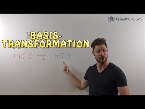 Video: Wie finden Sie die Transformationsmatrix?