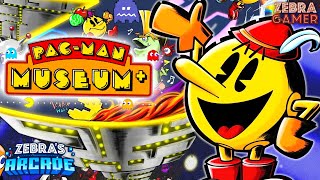 Pac-Man Museum + Gameplay - Zebra's Arcade!