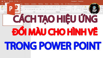 Hiệu ứng đổi màu shape trong powerpoint