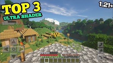 (Top 3) Best Ultra Realistic Shaders For Minecraft PE 1.21.44 | No Lag (Android, iOS, Win 10)