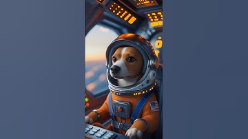 "The Farmer, the Dog & the Apple Tree on the Moon | A Short 3D Tale" #shorts #shortvideo #ai