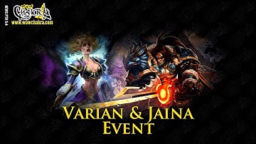 Varian Wrynn & Jaina Event Audio - Parche 5.4