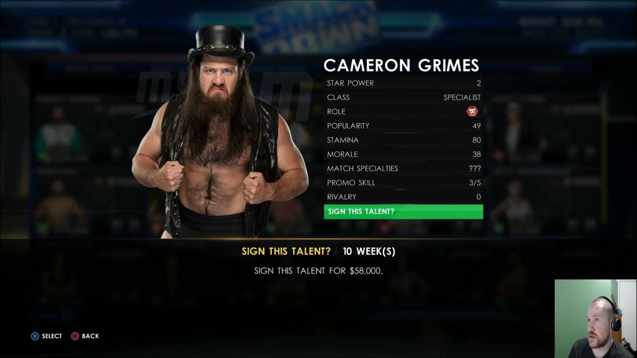 Squash match in the Main Event! WWE 2k22 MyGM ( 4 ) w/KayFray YouTube