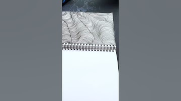 Latest sketchbook entry #process #abstractart #timelapse #zentangle #lineart #pattern #southafrican